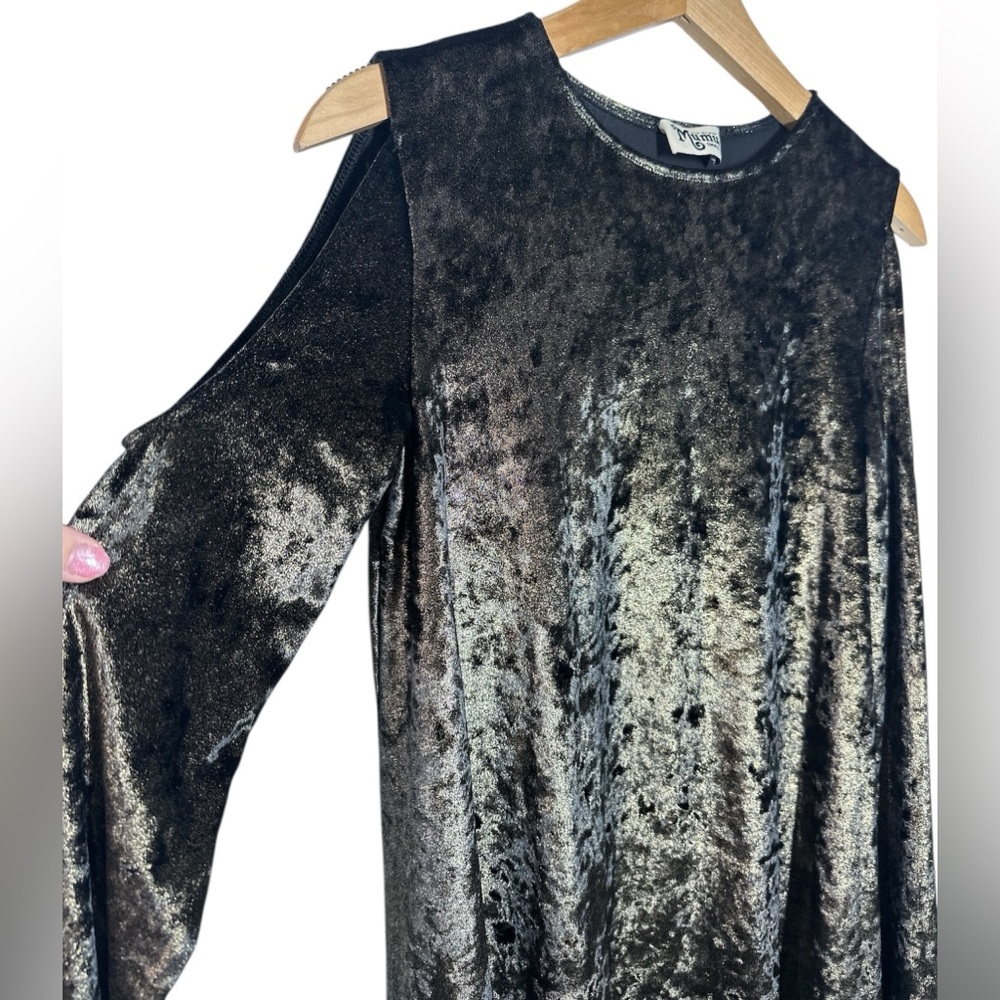 Show Me Your Mumu Velvet Teddy Mini Dress - Picture 3 of 6